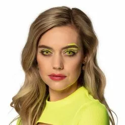 Lentilles 1 Mois UV Flash Jaune -Halloween Costumes Ventes lentilles 1 mois uv flash jaune 3