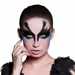 Lentilles 3 Mois Corbeau 5 Lentilles 3 Mois Corbeau -Halloween Costumes Ventes lentilles 3 mois corbeau promo destock 2
