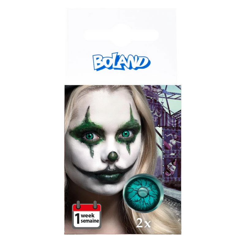 Lentilles De Semaine Freaky Clown 2 Lentilles De Semaine Freaky Clown – Image 2