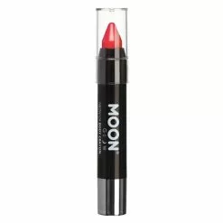 Moon Glow Intense Neon UV Body Crayons, Rouge - 3.5g
