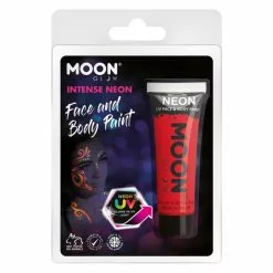 Moon Glow Intense Neon UV Maquillage Rouge FLUO, 12ml