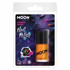 Moon Glow Intense Neon UV Vernis à Ongle Orange Neon, 14ml