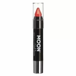 Moon Glow - Neon UV Glitter Body Crayons , Rouge - 3.5g