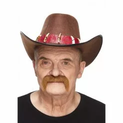 Moustache Baroudeur - Brun Clair (020)