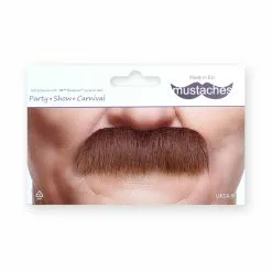 Moustache Brosse - Rousse (007) -Halloween Costumes Ventes moustache brosse 007 rousse 2