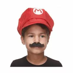 Moustache Crocs Enfant - Noir (S014)