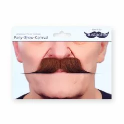 Moustache Dandy - Rousse Mèché (012) -Halloween Costumes Ventes moustache dandy 012 roux meche 2
