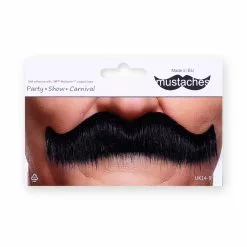 Moustache En Crocs - Noire (014) -Halloween Costumes Ventes moustache en crocs 014 noir 2