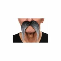 Moustache Gauloise - Noire Mèché (030)