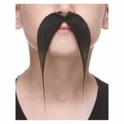 Moustache Mexicain Enfant Noir Brillant (S030)