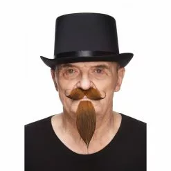 Moustache Mousquetaire - Roux Foncé (026)