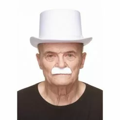 Moustache Officier - Blanche (006)