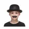 Moustache Petites Pointes Enfant - Noire (S009)