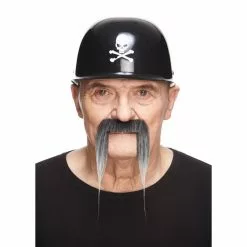 Moustache - Noire Méchée De Blanc (022)