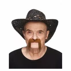 Moustache Pirate - Roux Foncé (022)