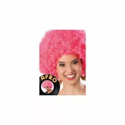 Perruque Afro - Rose -Halloween Costumes Ventes perruque afro rose 2