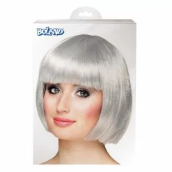 Perruque Cabaret - Grise Argent -Halloween Costumes Ventes perruque cabaret gris argent 2