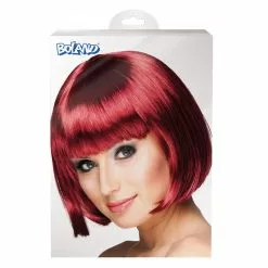 Perruque Cabaret - Acajou -Halloween Costumes Ventes perruque cabaret mahogany rouge 2