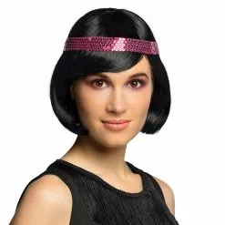 Perruque Charleston Avec Bandeau