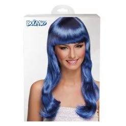 Perruque CHIC Bleue -Halloween Costumes Ventes perruque chique bleu 2