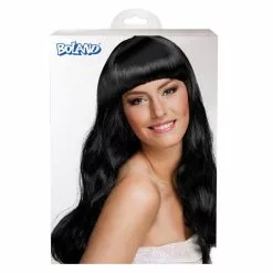 Perruque CHIC Noire 5 Perruque CHIC Noire -Halloween Costumes Ventes perruque chique noir 2