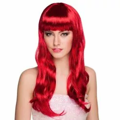 Perruque Chic - Rouge Rubis