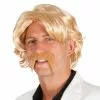 Perruque Chuck Blond Avec Moustache