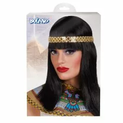 Perruque Cleopatre Avec Bandeau -Halloween Costumes Ventes perruque cleopatre avec bandeau 2