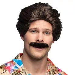 Perruque Vance Lucien Avec Moustache