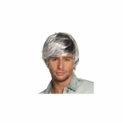 Perruque Tyler - Noire Et Blanche