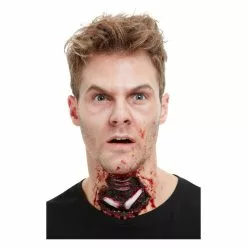 Prothèse Cou Ouvert, Rouge, Avec Adhésif