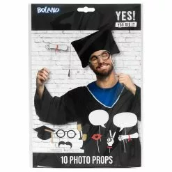Set 10 Accessoires Photo Graduation -Halloween Costumes Ventes set 10 accessoires photo graduation 2