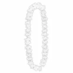 Set 25 Colliers Hawaiiens Elena Blanc -Halloween Costumes Ventes set 25 colliers hawaiiens elena blanc 2