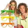 Set 3 Lunettes Party 3 Couleurs Fluo