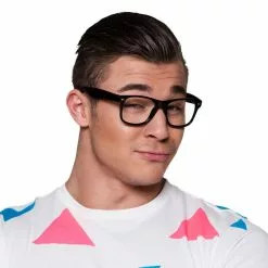 Set 4 Montures Noires Party Lunette (lunette Sans Verre) DESTOCKAGE 5 Set 4 Montures Noires Party Lunette (lunette Sans Verre) DESTOCKAGE -Halloween Costumes Ventes set 4 lunettes party noir lunette sans verre 2