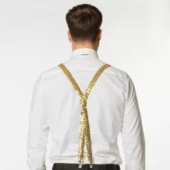 Set D'accessoires Or (lunettes Party. Noeud Papillon Et Bretelles) -Halloween Costumes Ventes set d accessoires or lunettes party no eud papillon et bretelles 2