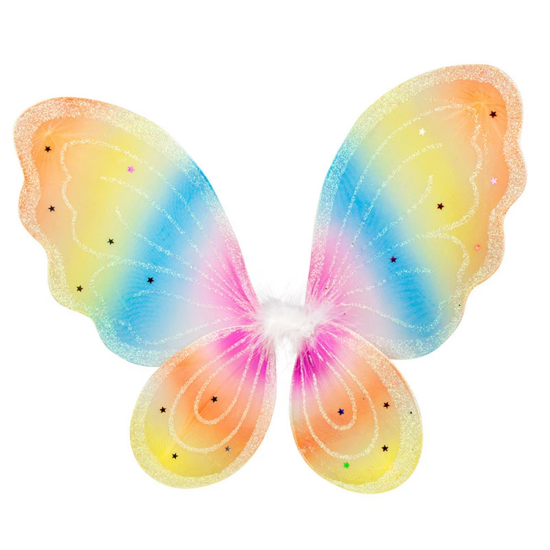 Set Fée Arc-en-ciel (ailes Et Jupon) 3 Set Fée Arc-en-ciel (ailes Et Jupon) – Image 3