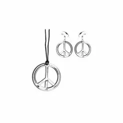 Set Peace (collier Et Pendants Doreille)