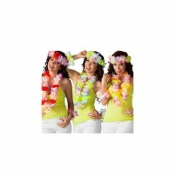 Set Soleil 3 Couleurs Ass. 1 Bandeau,1collier Et Bracelets FLEURS