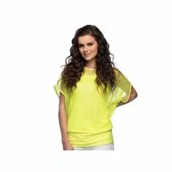 Top En Résille Jaune Fluo (M/L)