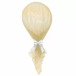 Tulle OR 1.6 X 2 M + Noeud Blanc -Halloween Costumes Ventes tulle blanc 16 x 2 m noeud or 5